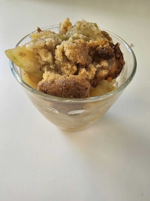 Crumble aux pommes